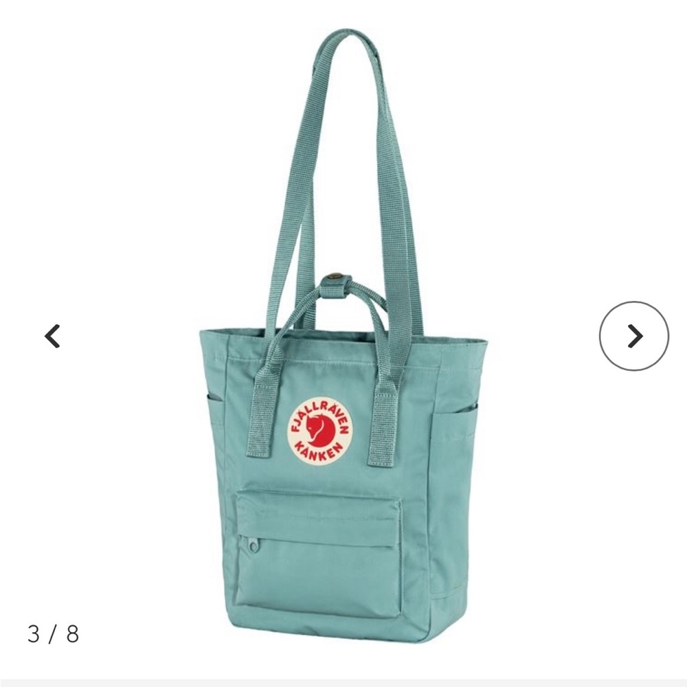 Fjallraven kanken totepack mini in sky blue